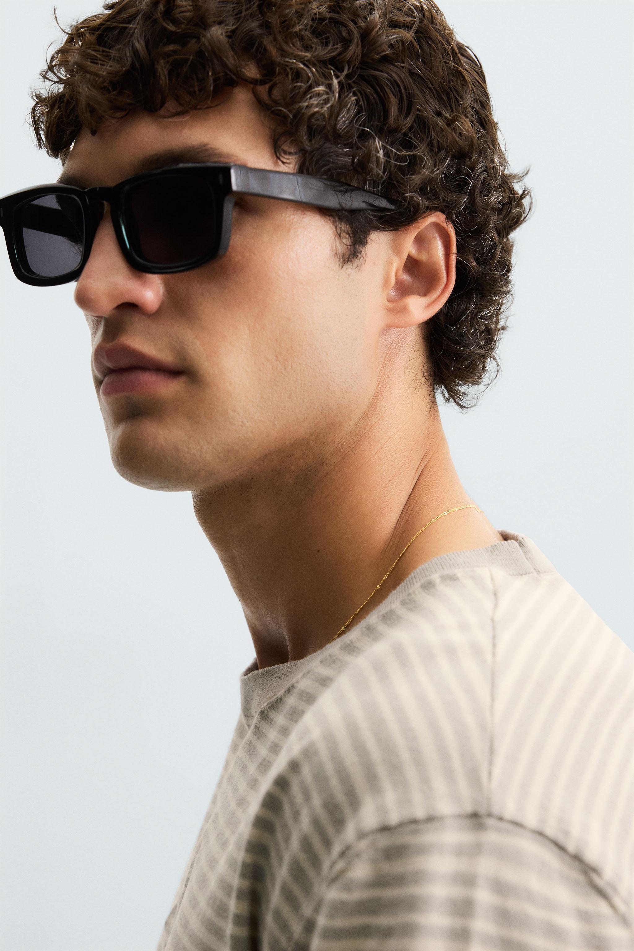 STRIPED COTTON LINEN BLEND KNIT T-SHIRT